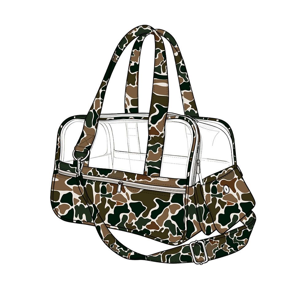 Moq 5 Preorder Brown Camo Pet Carrier Travel Bag