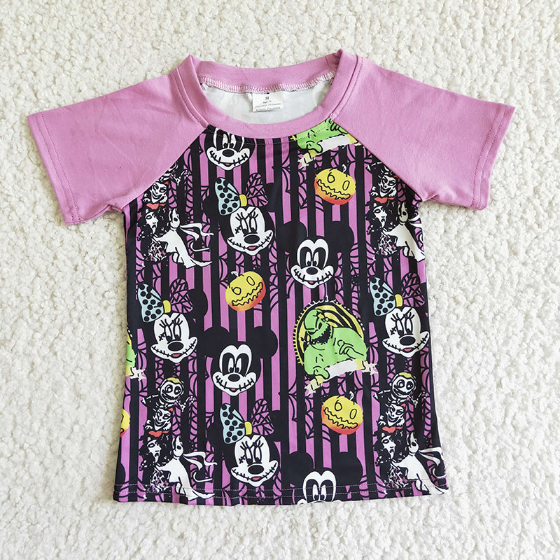 Promotion Baby Boy Halloween Short Sleeve Shirt