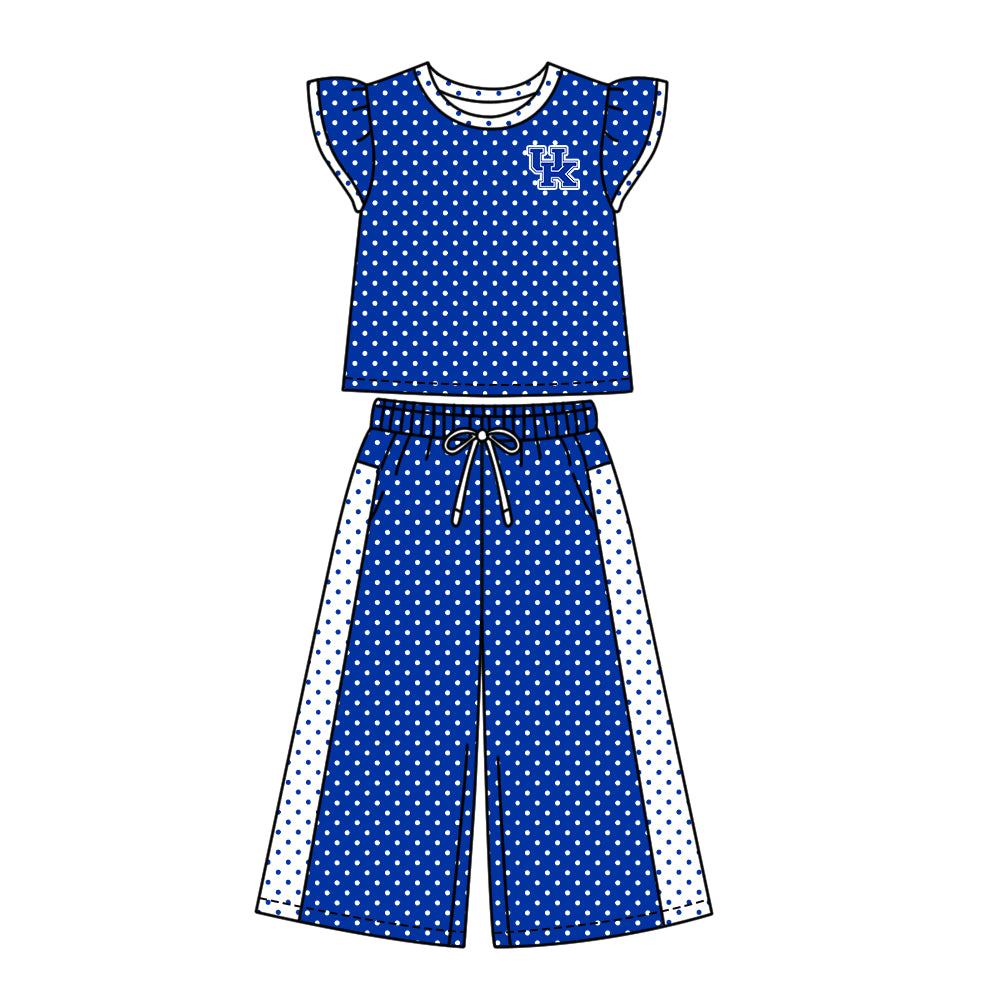 Moq 5 Baby Girls Kids Short Sleeves Shirt Pants Team Set Clothes