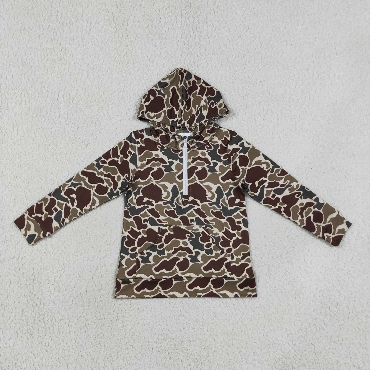 Sibling Baby Boys Adult Woman Camo Zipper Hoodie Pockets Hunting Pullovers Shorts