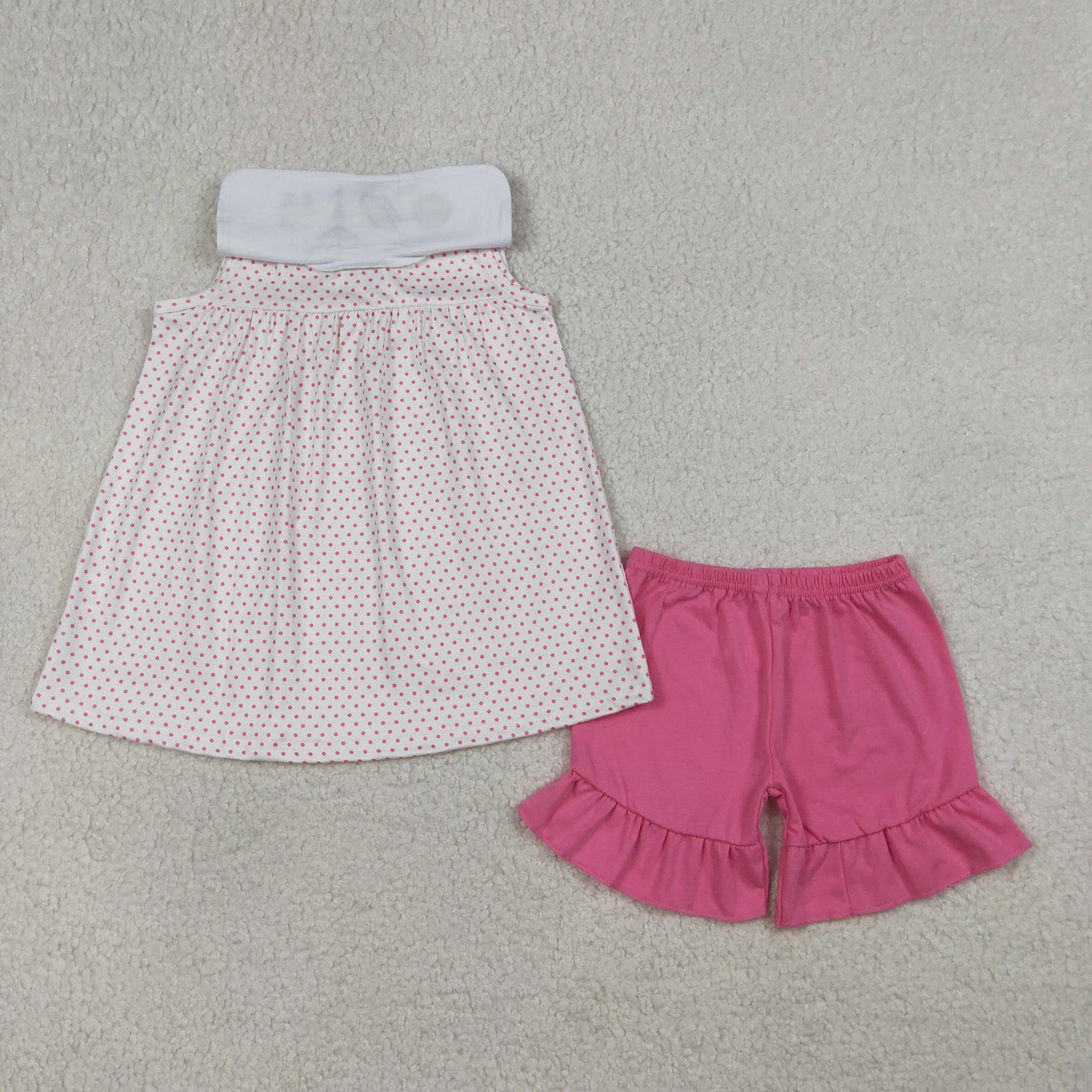RTS Baby Boys Kids Short Sleeves Embroidery Cross Stripes Shirt Shorts Easter Set