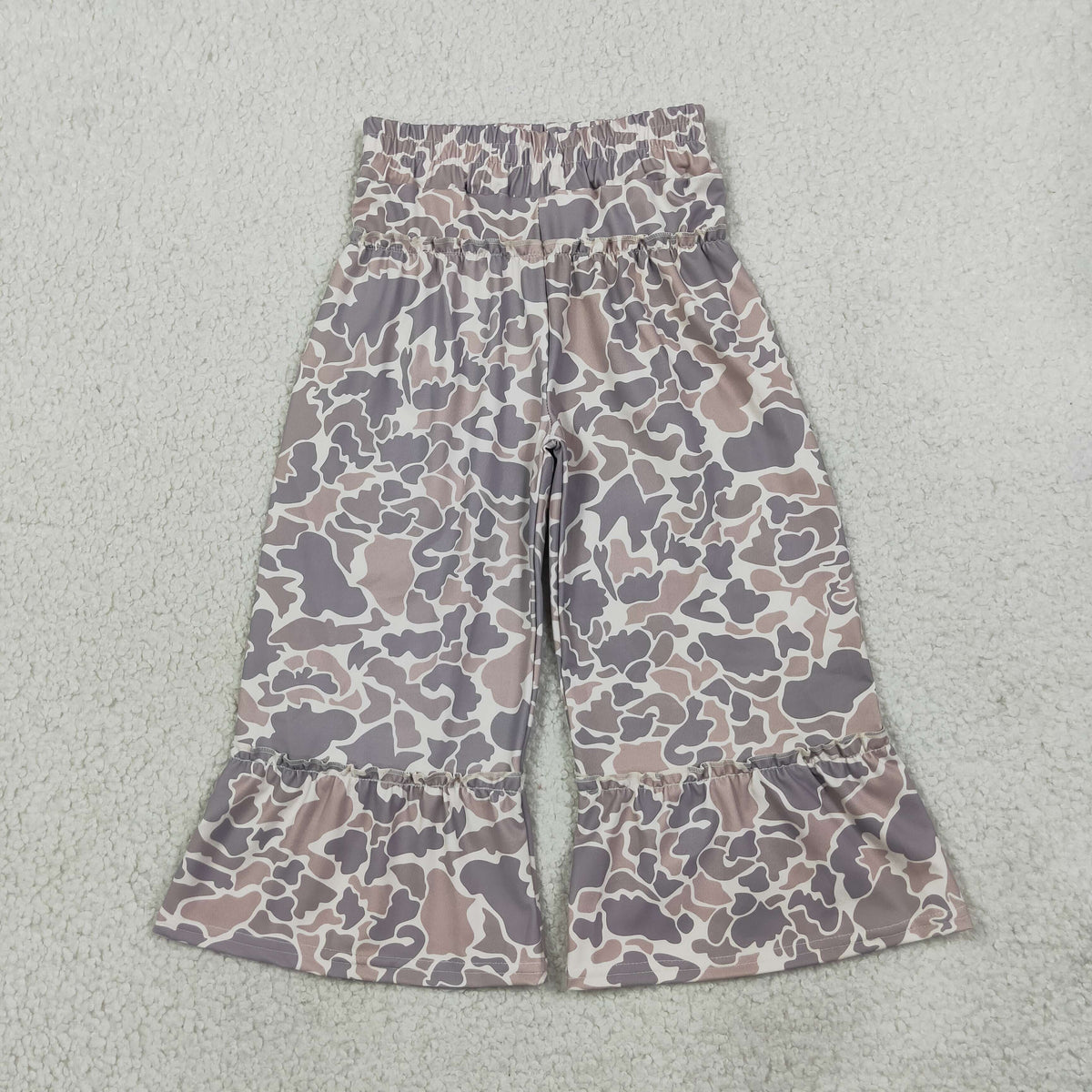 Baby Girls Kids Camo Ruffle Pants Bottoms Yoga Active Clothes