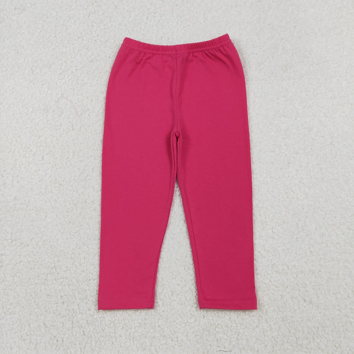 Baby Girls Kids Hot Pink Cotton Leggings Pants Bottoms