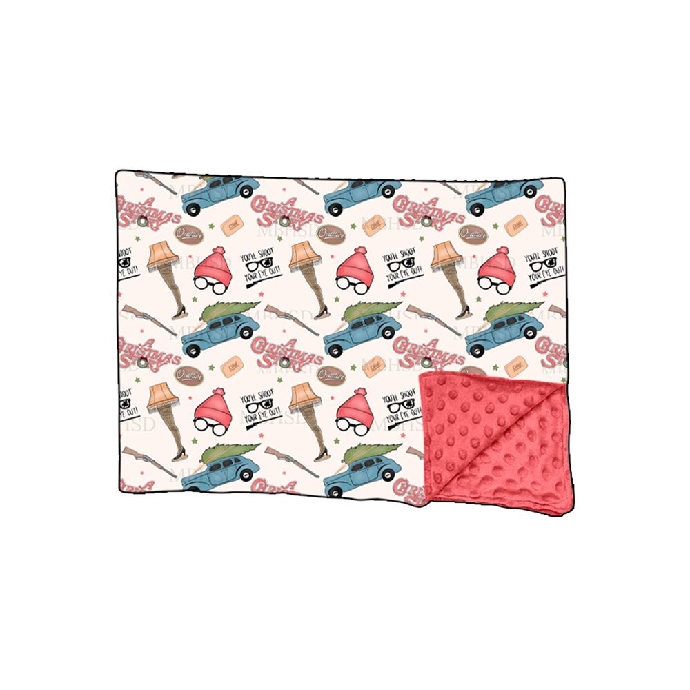 Moq 5 Preorder Baby Girls Kids Christmas Blanket