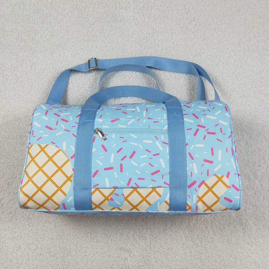 USA Shop Kids Adult Drips Sprinkles Travel Ruffle Gym Blue Bag