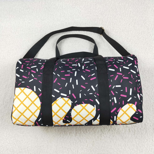 USA Shop Black Sprinkles Drip Travel Gym Bag