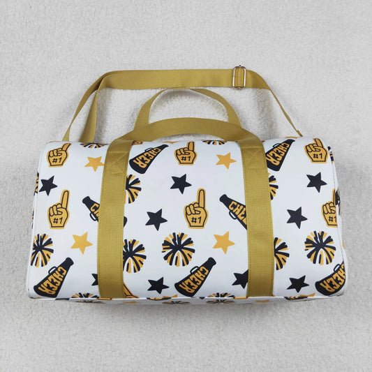 USA Shop Kids Adult Stars Cheer Team Travel Ruffle Gym Gold Bag