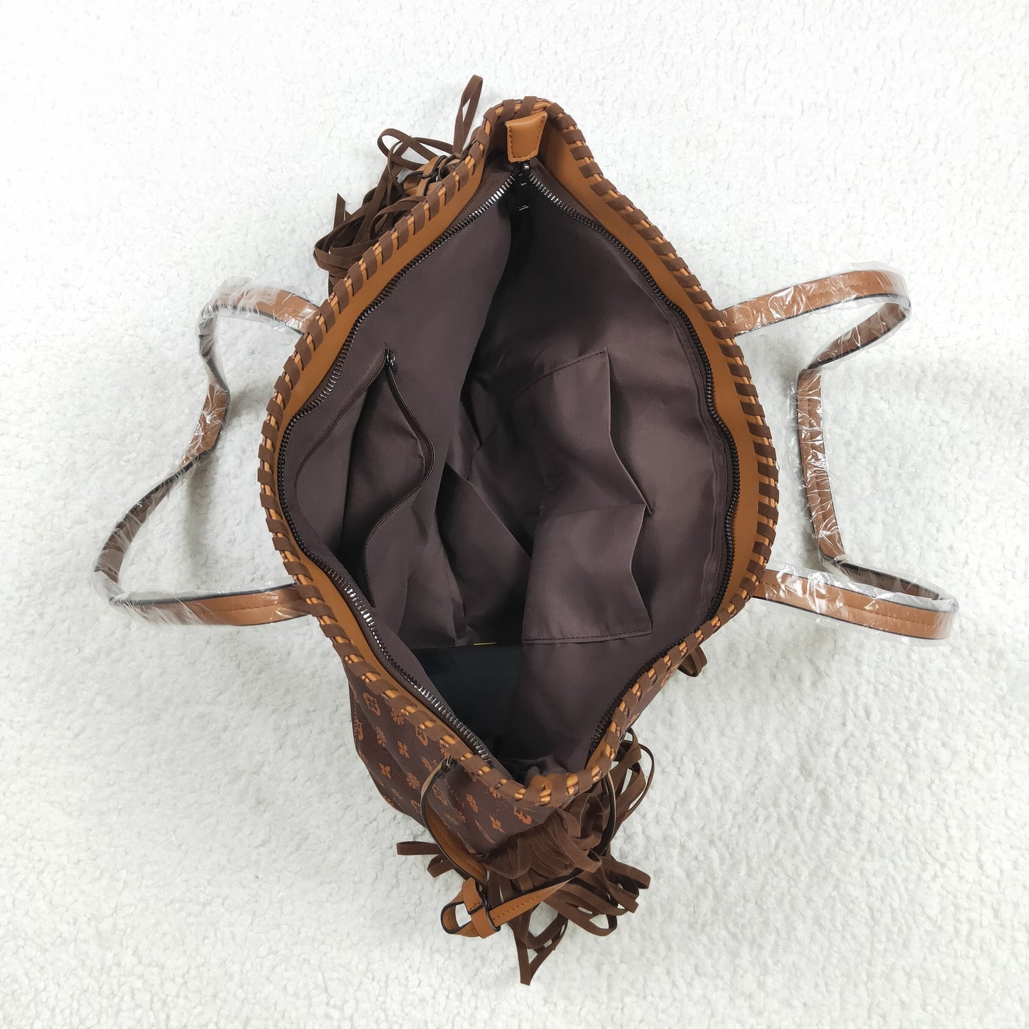 USA Shop Turquoise Handbag Brown Tassel Bag