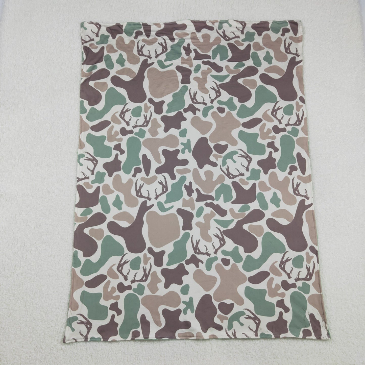 USA Shop Baby Kids Deer Camo Minky Blanket