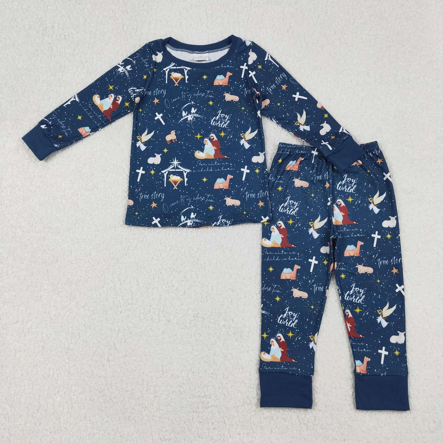 USA Shop Baby Boys Kids Long Sleeves Native Shirt Pants Set Pajamas Clothes