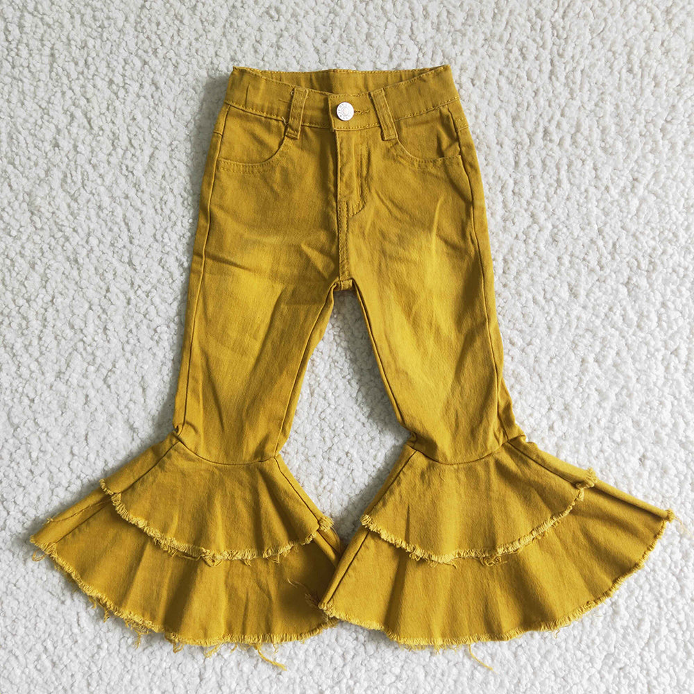 USA Shop Baby Girls Kids Denim Bell Pants Jeans Bottom Clothes