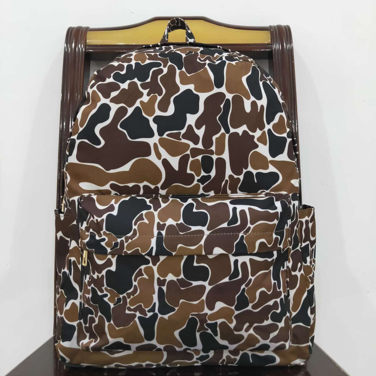 USA Shop Baby Boys Kids Brown Camo Backpack Bag