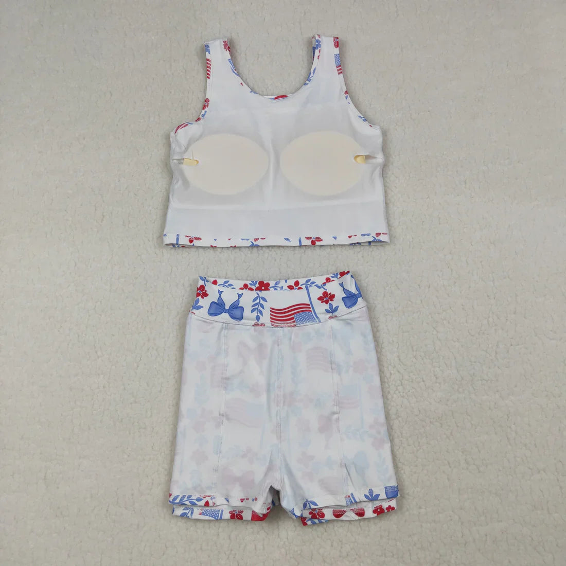 Sibling Baby Girls Kids Crawfish Baseball Bows Tops Shorts Skirt Skort Yoga Active Sets Clothes