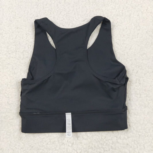 USA Shop Adult Women Sleeveless Black Tops Yoga Active Shirt Clothes