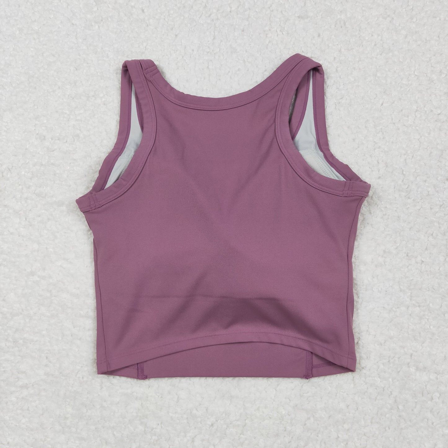 USA Shop Adult Women Sleeveless Yoga Active Purple Shirt Tops Clothes