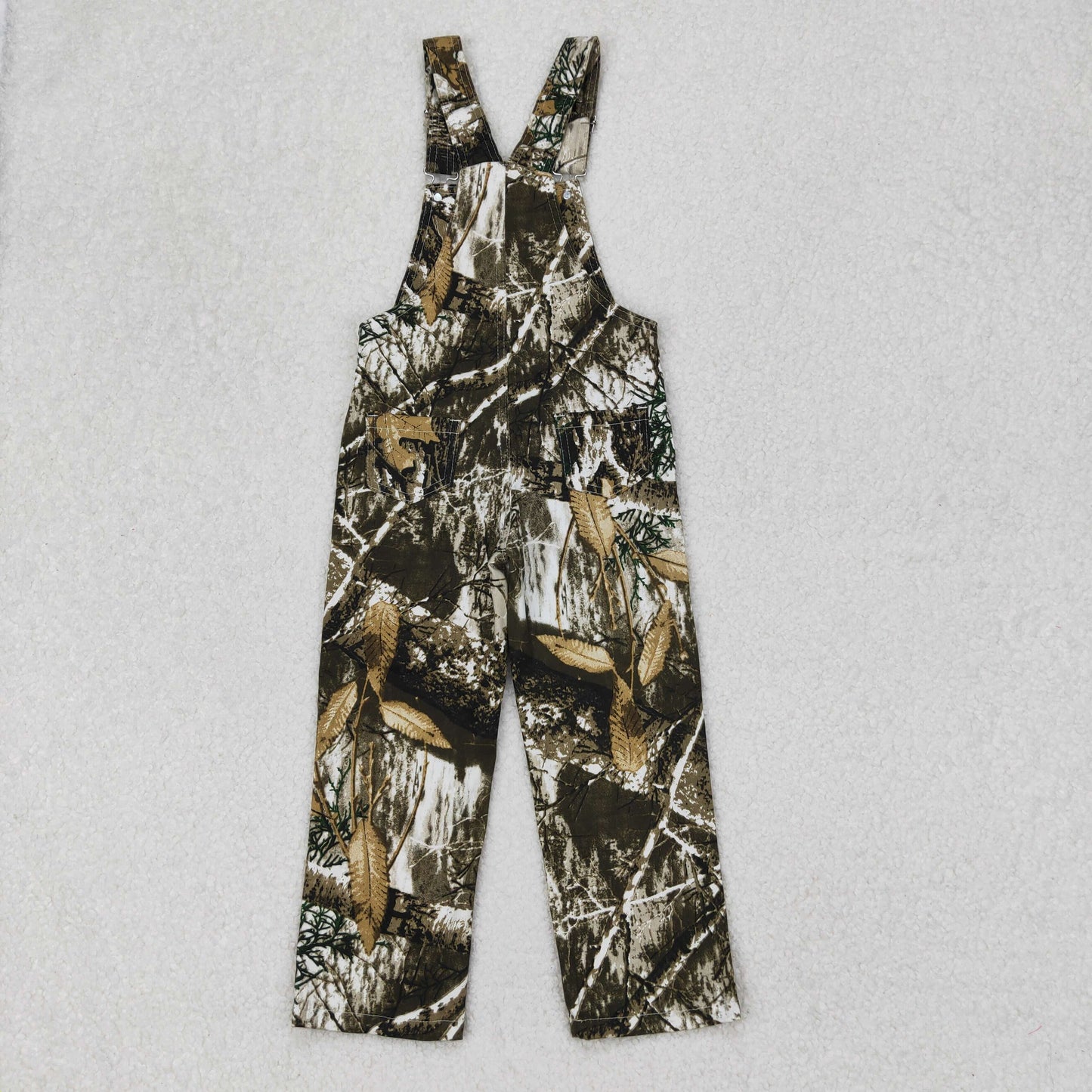 USA Shop Baby Boys Kids Leaves Denim Overall jumpsuit Clothes