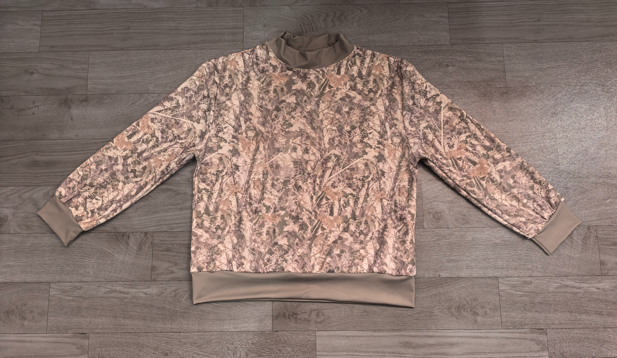 No moq Preorder Adult Women Green Long Sleeves Shirt Tops Camo Pullover Yoga Active Clothes