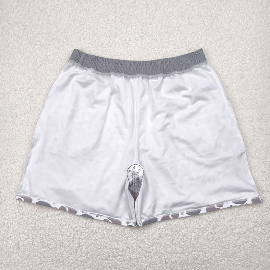 USA Shop Adult Men Grey Camo Shorts Trunks Swimsuit Bottom Clothes