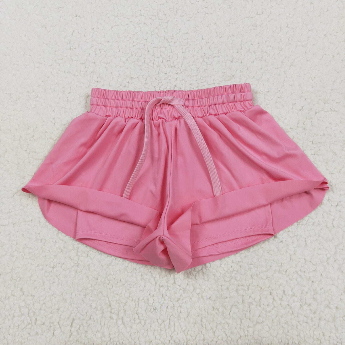 USA Shop Baby Girls Kids Pink Yoga Active Ruffle Shorts Bottoms