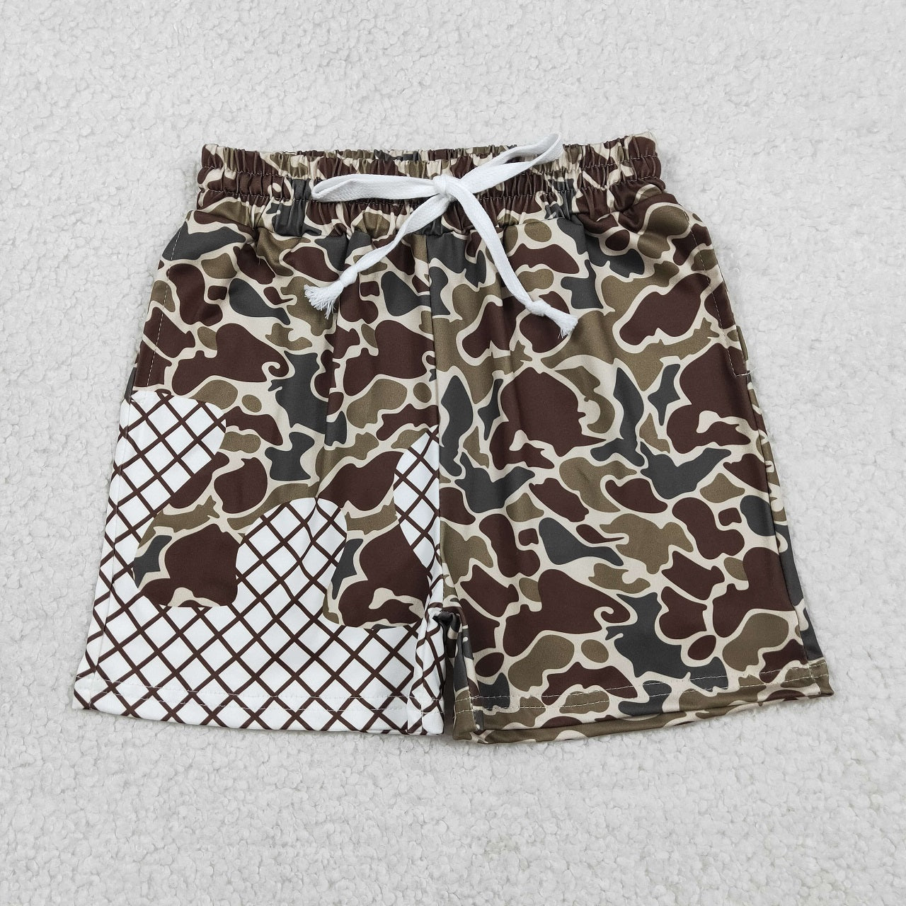 RTS Baby Boys Kids Camo Drips Summer Shorts Bottoms