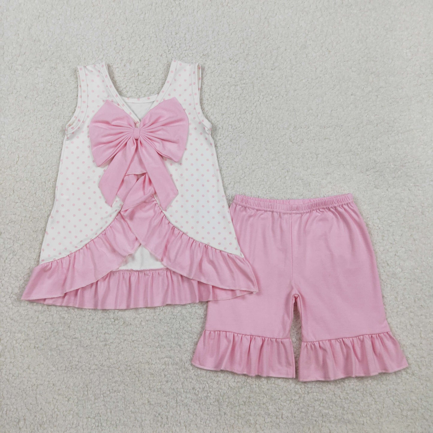 RTS Sibling Baby Boys Girls Kids Embroidery Golf Tops Shorts Clothes Sets