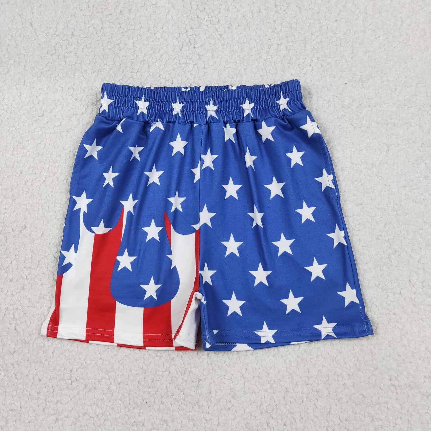 Baby Boys Kids Stars Stripes Shorts Summer 4th of July Bottom