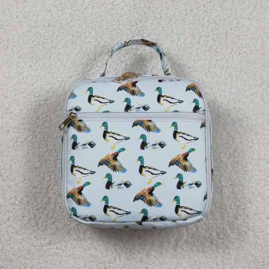 RTS Baby Boys Kids Ducks Lunch Box Picnic Thermal Blue Bag