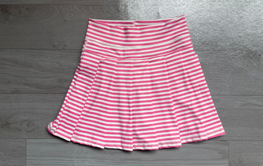 No moq Preorder Baby Girls Kids Pink Stripes Skirt Shorts Bottoms Yoga Active Clothes