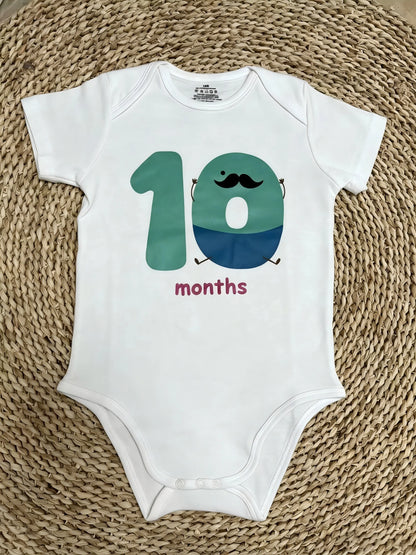 USA Shop Baby Short Sleeves Cotton Bodysuit Newborn Daily Rompers