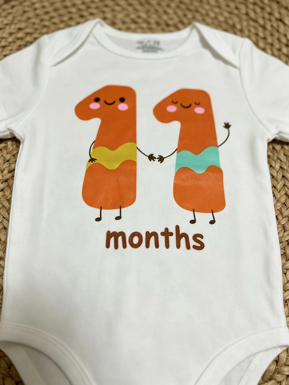 USA Shop Baby Short Sleeves Cotton Bodysuit Newborn Daily Rompers