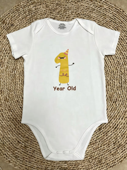 USA Shop Baby Short Sleeves Cotton Bodysuit Newborn Daily Rompers
