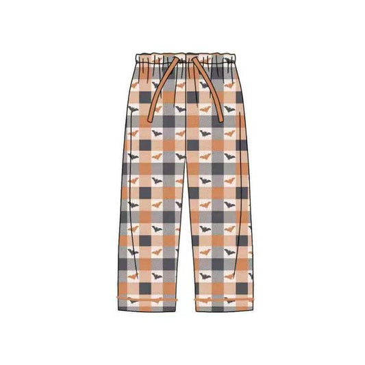 Moq 5 Preorder Adult Women Bats Checked Pants Bottoms Halloween Clothes