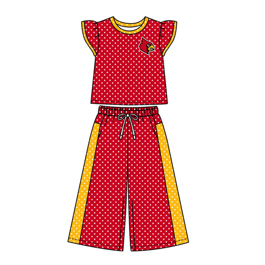 Moq 5 Baby Girls Kids Short Sleeves Shirt Pants Team Set Clothes