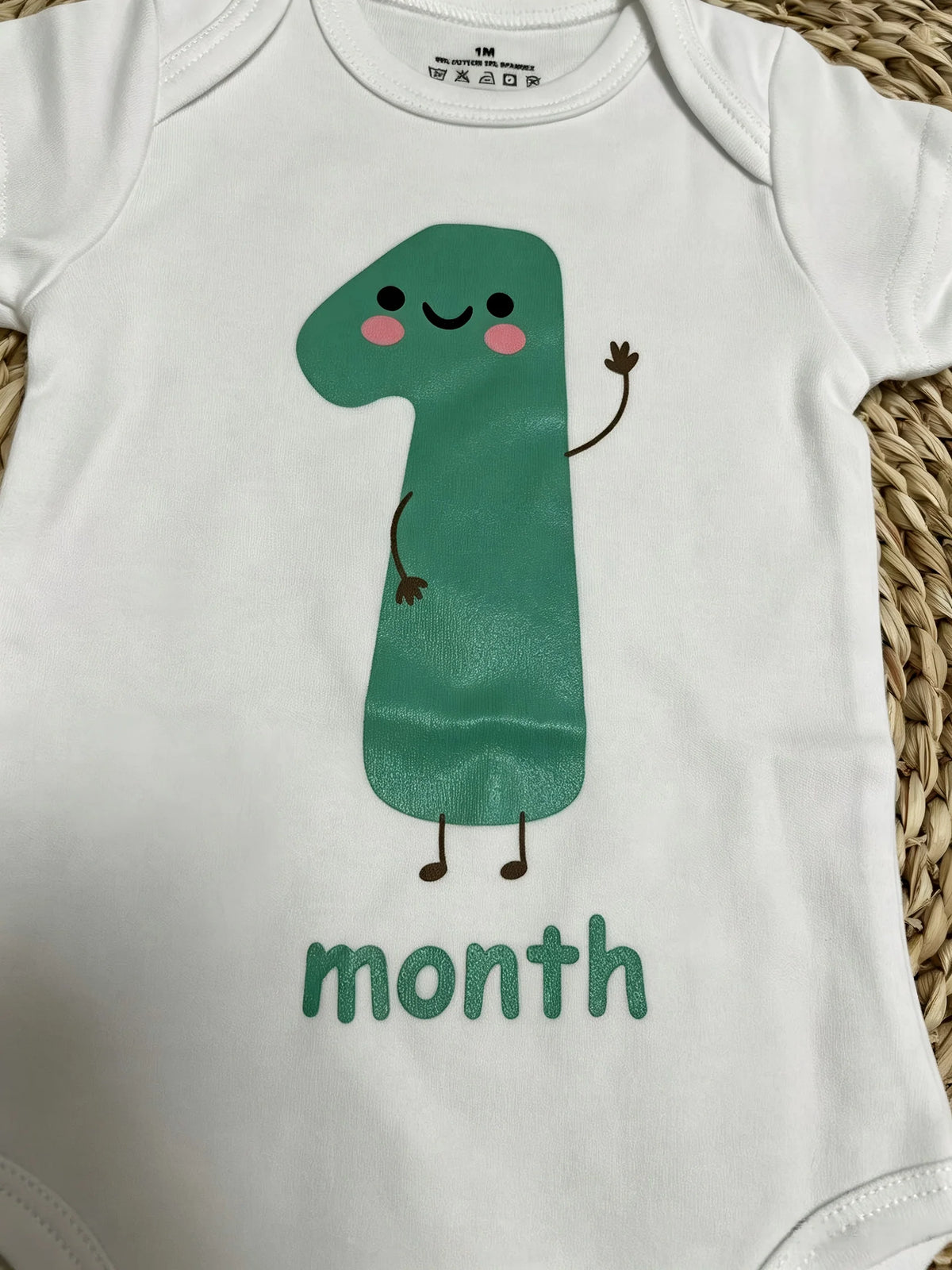 USA Shop Baby Short Sleeves Cotton Bodysuit Newborn Daily Rompers