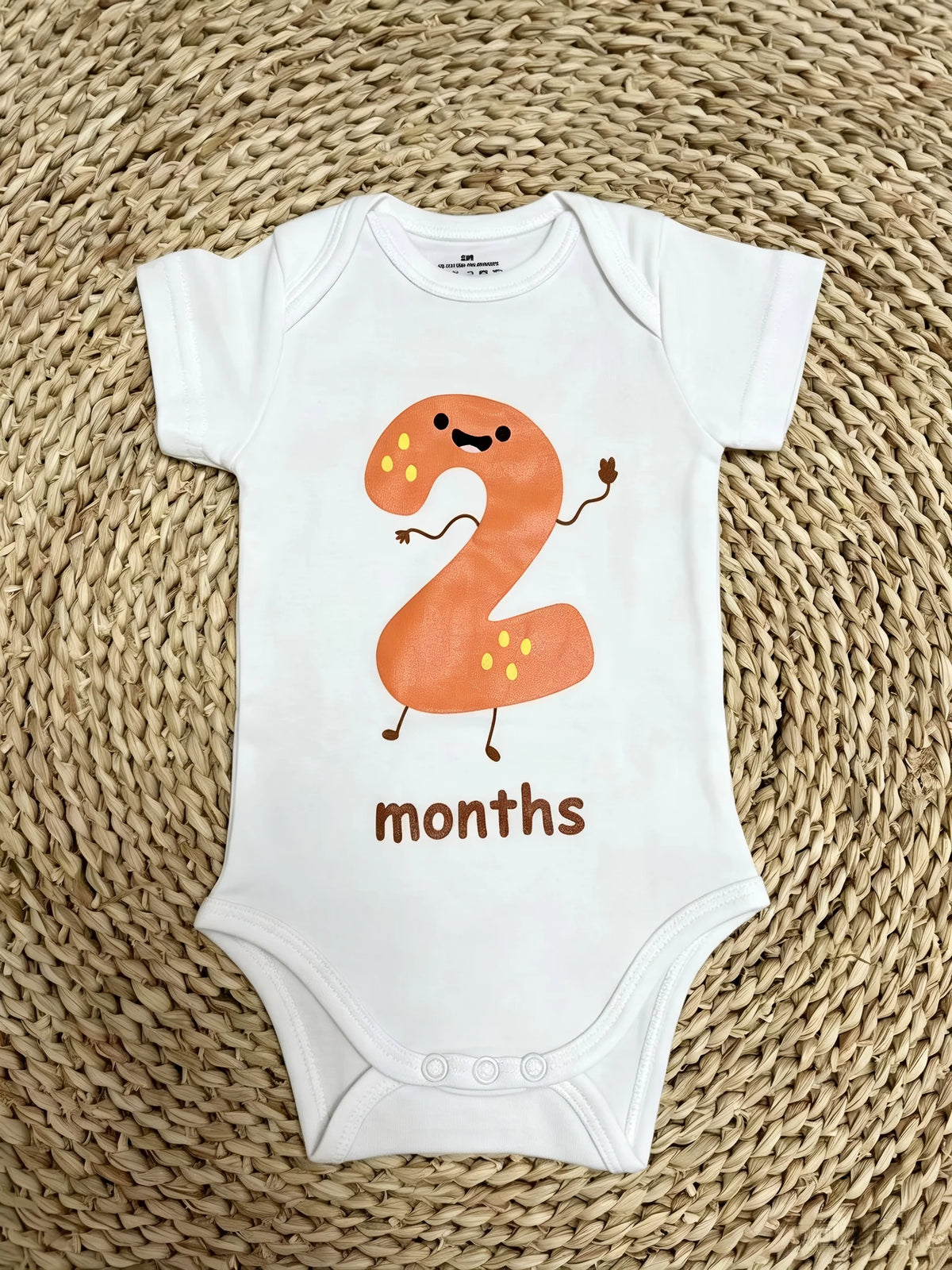 USA Shop Baby Short Sleeves Cotton Bodysuit Newborn Daily Rompers