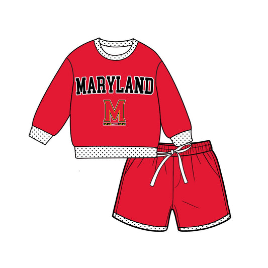 Moq 5 Baby Girls Kids Long Sleeves Shirt Shorts Team Set Clothes