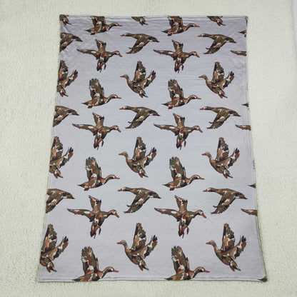 Baby Boys Toddler Camo Ducks Green Blanket