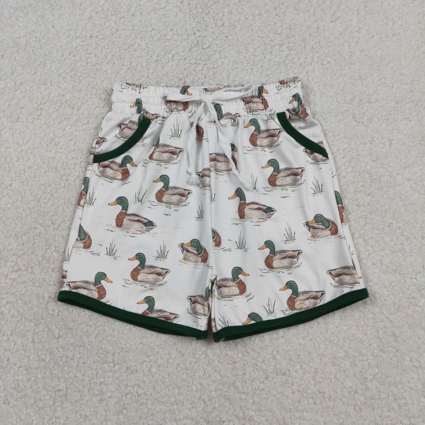 RTS Baby Boys Kids Ducks Pockets Shorts Summer Bottom