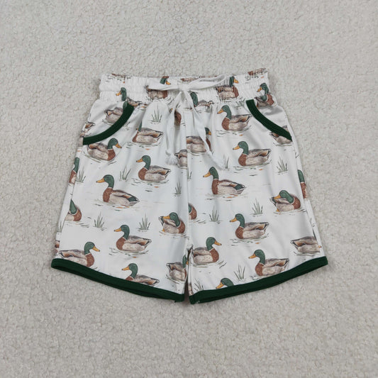 RTS Baby Boys Kids Ducks Pockets Shorts Summer Bottom