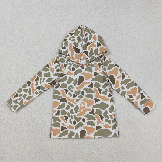 USA Shop Baby Boys Kids Long Sleeves Camo Hoodie Hunting Shirt Tops