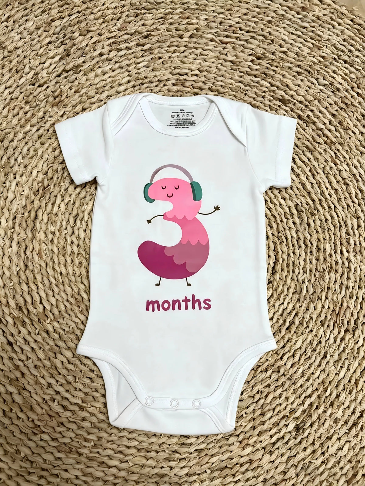 USA Shop Baby Short Sleeves Cotton Bodysuit Newborn Daily Rompers