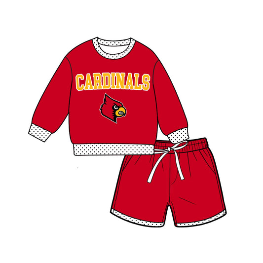 Moq 5 Baby Girls Kids Long Sleeves Shirt Shorts Team Set Clothes