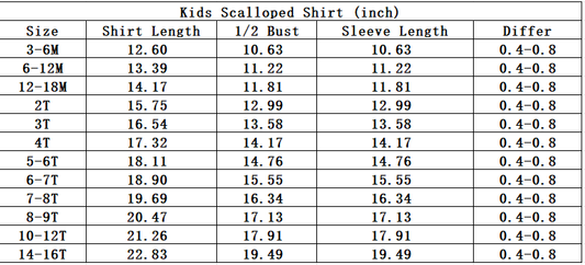 Baby Girls Kids Long Sleeves Scalloped Shirt Tops Camo Clothes