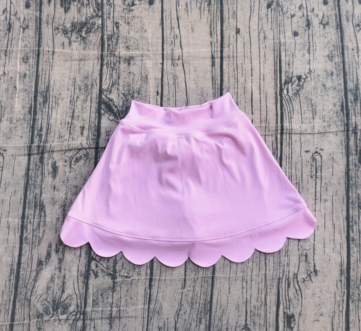 Preorder Baby Girls Kids Pink Yoga Shorts Skirt