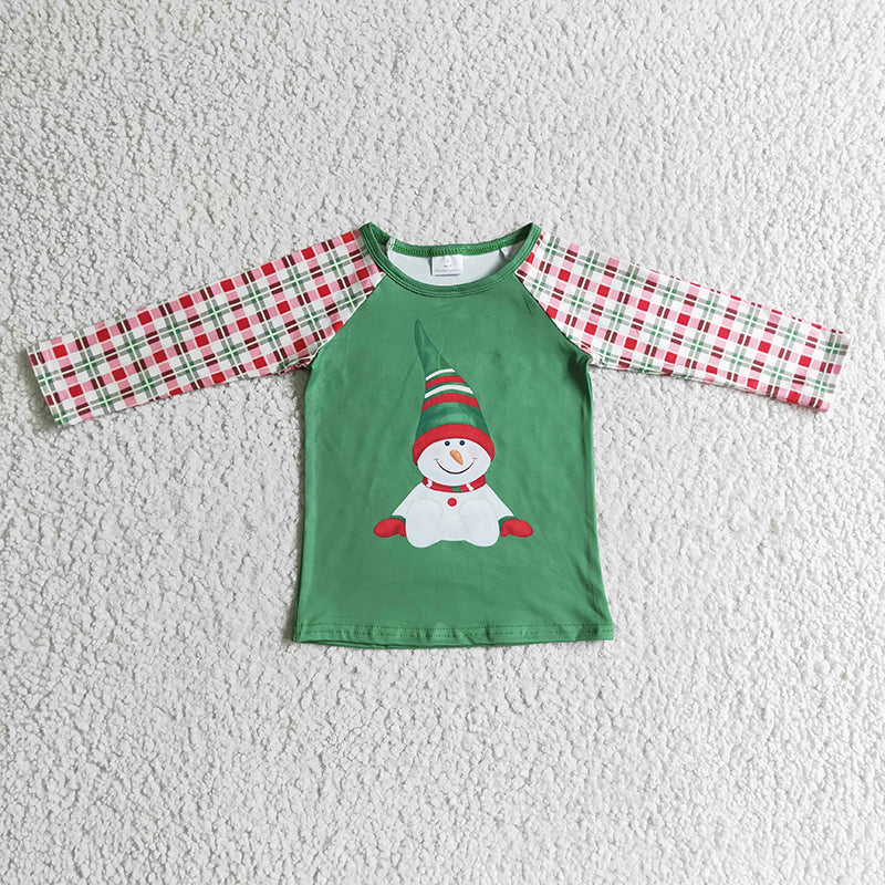 Promotion Baby Boy Long Sleeves Christmas Shirt