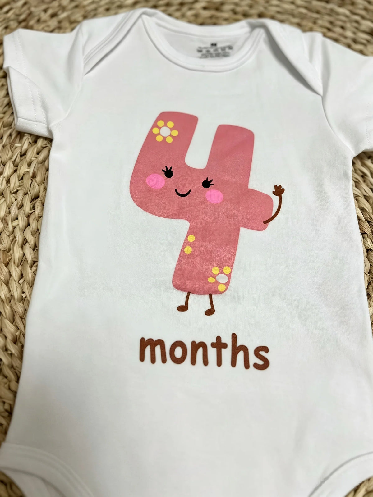 USA Shop Baby Short Sleeves Cotton Bodysuit Newborn Daily Rompers