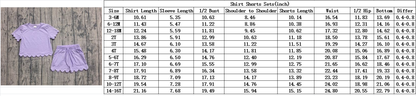 RTS Baby Girls Kids Short Sleeves Flower Shirt Scallop Scallop Shorts Summer Set