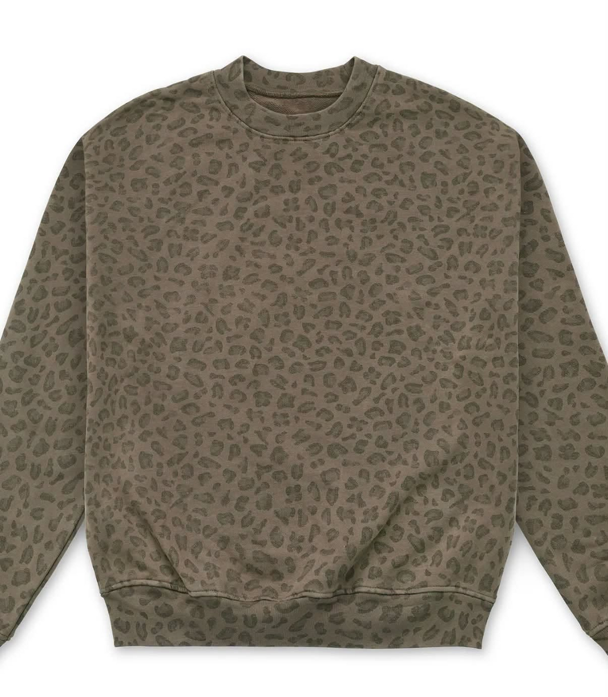 Moq 5 Preorder Adult Women Long Sleeves Leopard Shirt Tops Pullover Clothes