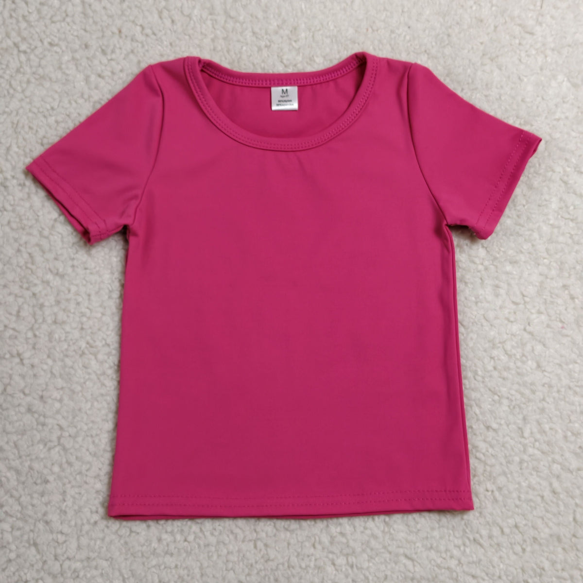 Sibling Baby Girls Kids Short Sleeves Shirts Yoga Active Pullovers Clothes