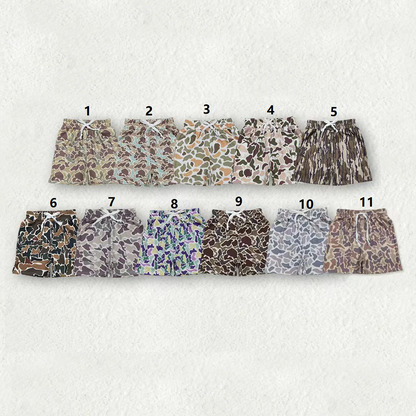 Sibling Baby Boys Toddler Southern Camo Pockets Shorts Summer Bottoms